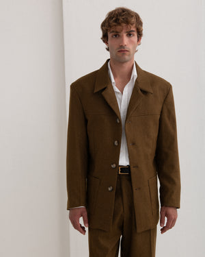 Salvatore Jacket - Tobacco Brown