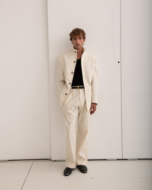 Conte Trousers - Cream