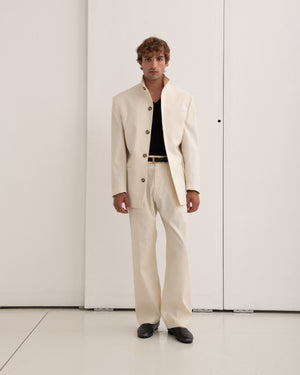 Conte Wool Jacket - Cream