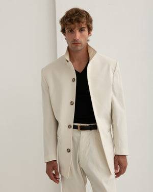 Conte Wool Jacket - Cream